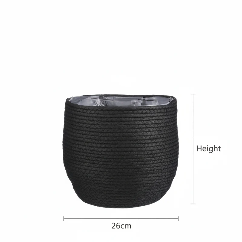 Korb Jorck Schwarz – Ø26cm