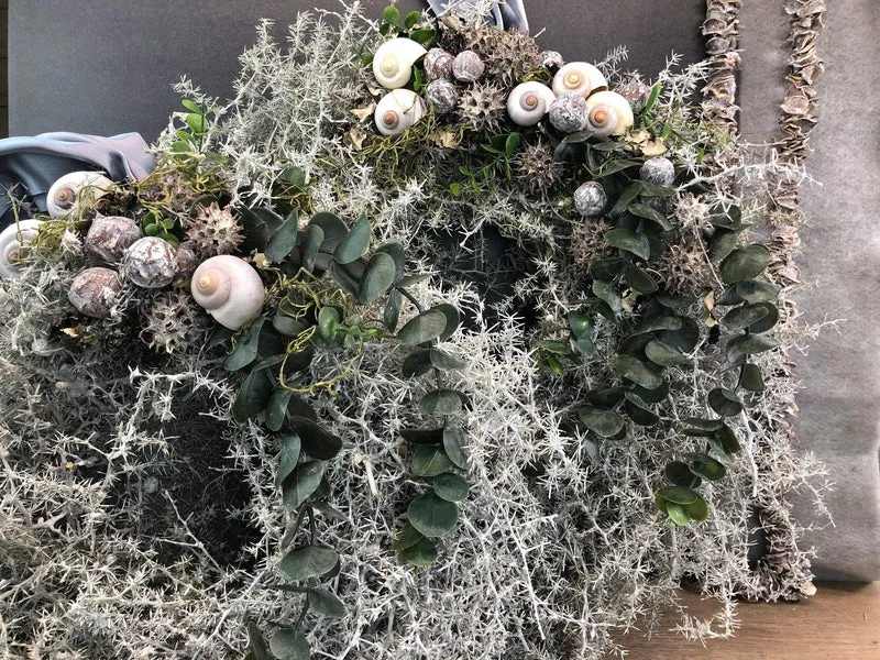 Trockenblumen Türkranz natur handgebunden – modern & langlebig