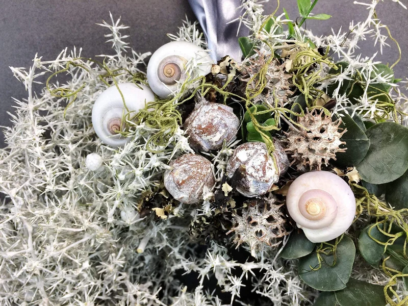 Trockenblumen Türkranz natur handgebunden – modern & langlebig