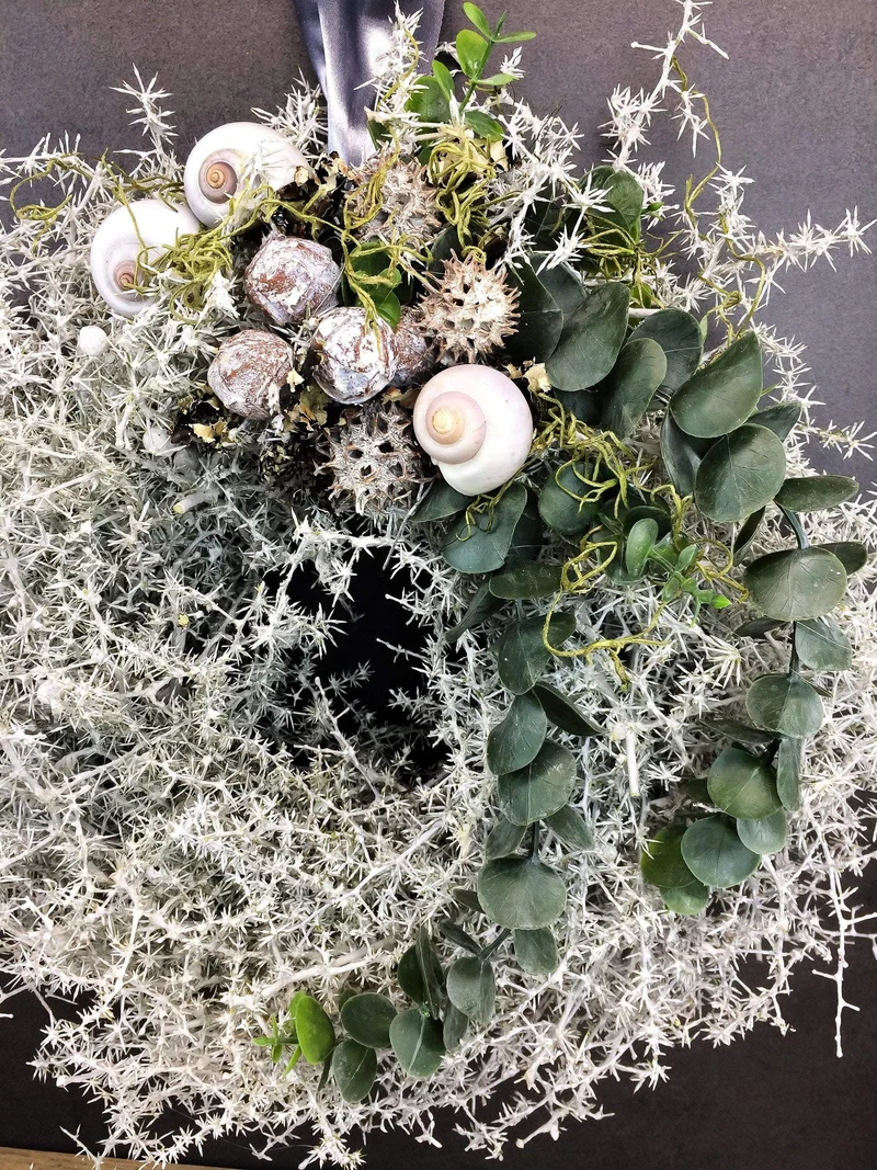 Trockenblumen Türkranz natur handgebunden – modern & langlebig