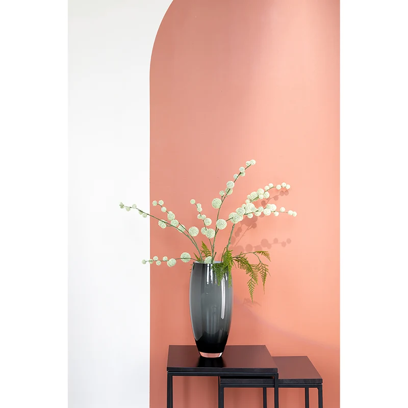 AFRICA Vase grau opal
