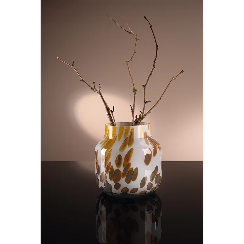 DANKA Vase weiß