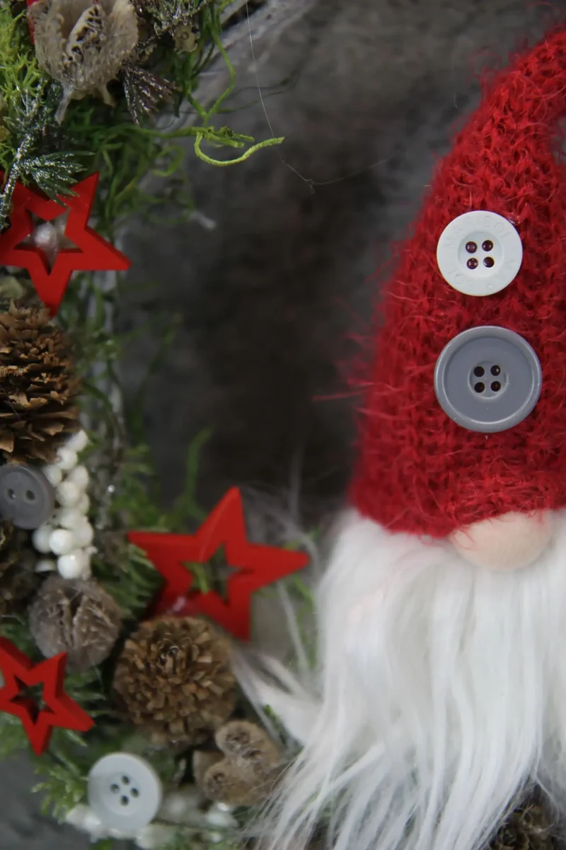 Türkranz Weihnachten Wichtel – Wunschfarbe Tanne langlebig