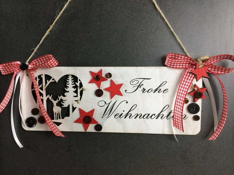 Adventskranz rund – mehrjährig wiederverwendbar & handgefertigt