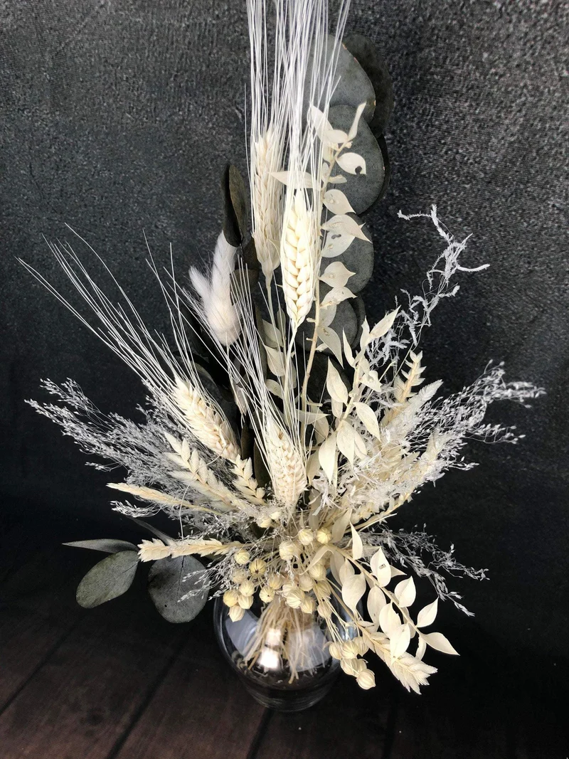 Trockenblumen Strauß Eukalyptus – langlebige Deko ohne Vase