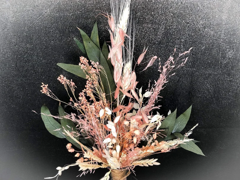 Trockenblumen Strauß Eukalyptus – langlebige Deko ohne Vase
