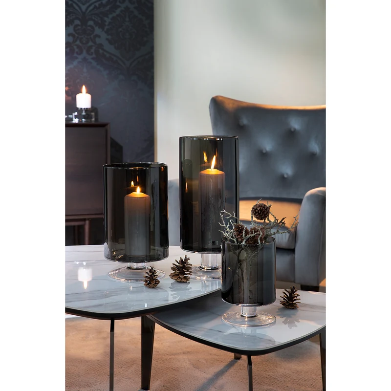 VIANA Vase grau