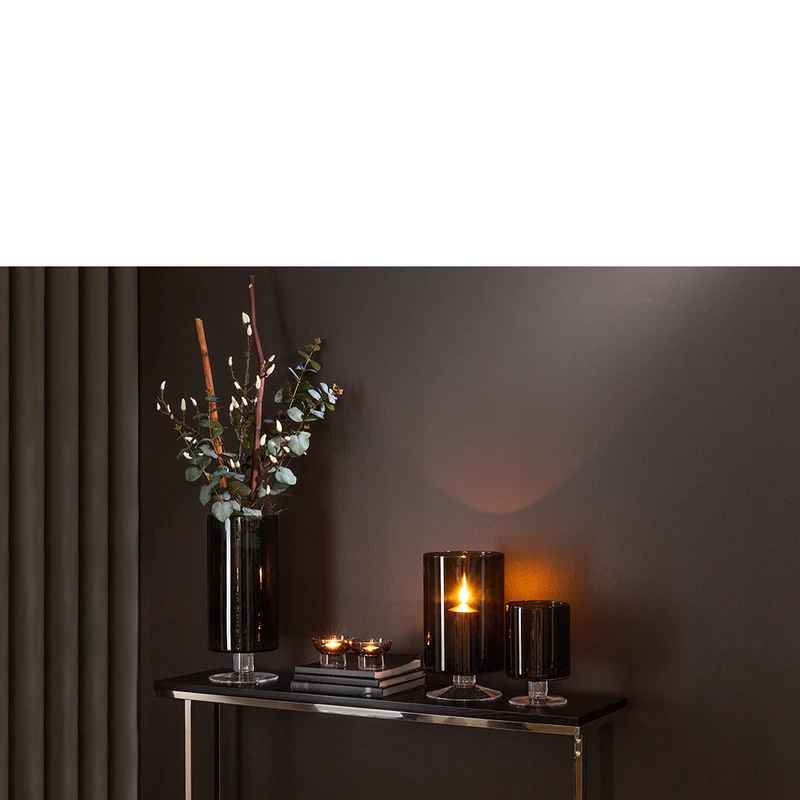 VIANA Vase grau