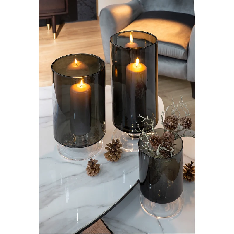 VIANA Vase grau
