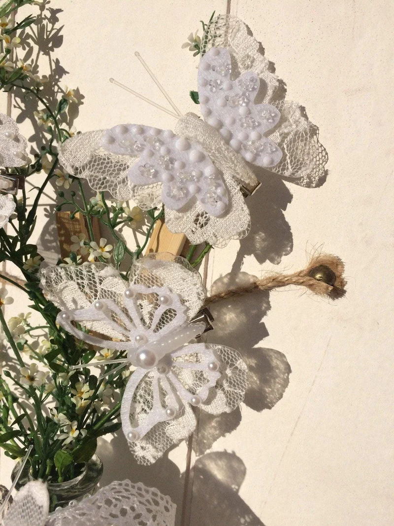 Seidenblumen Schmetterlinge – Deko Accessoire langlebig & stilvoll