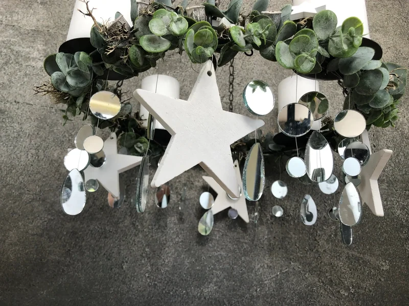 Adventskranz rund mit Wichtel – mehrjährig & stimmungsvoll