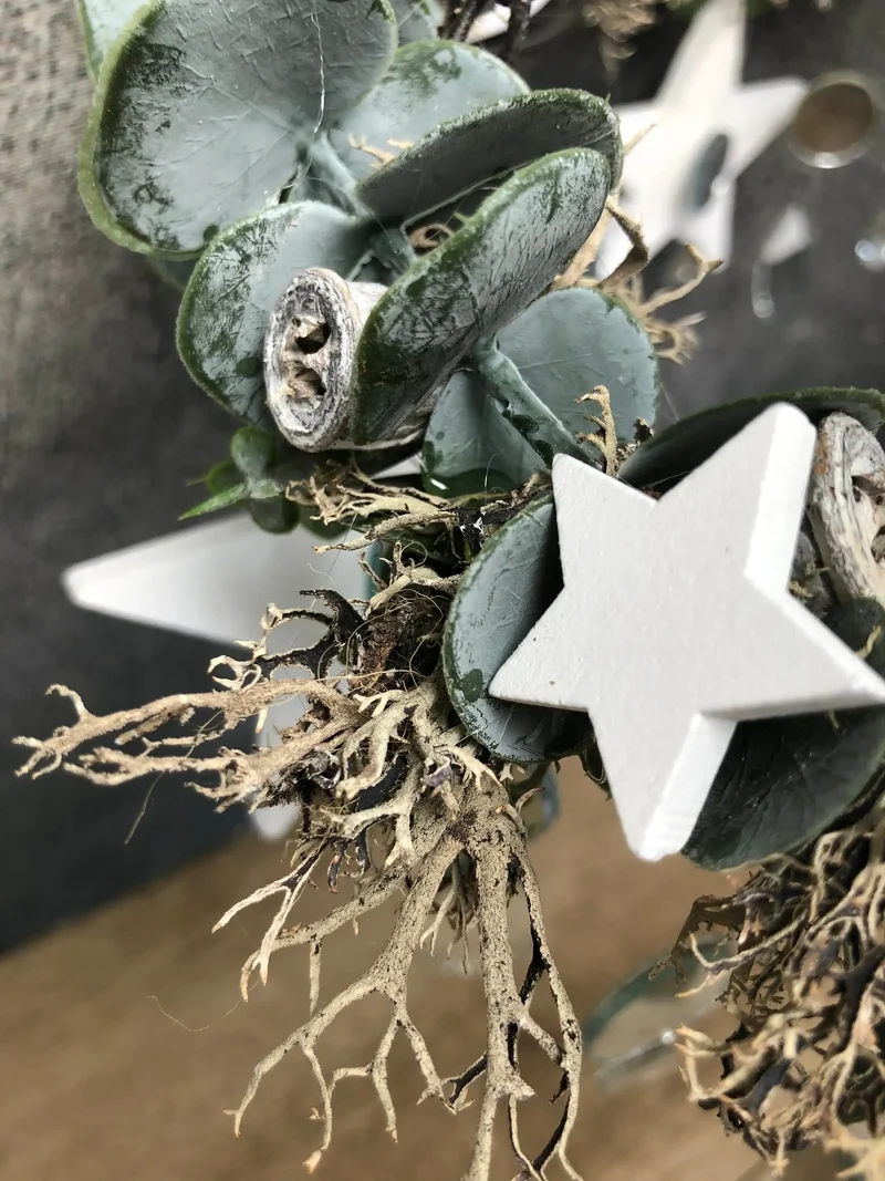 Adventskranz rund mit Wichtel – mehrjährig & stimmungsvoll