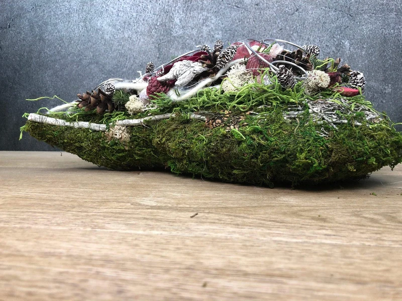 Grabschmuck Grabherz Wachsrose – würdevoll & langlebig