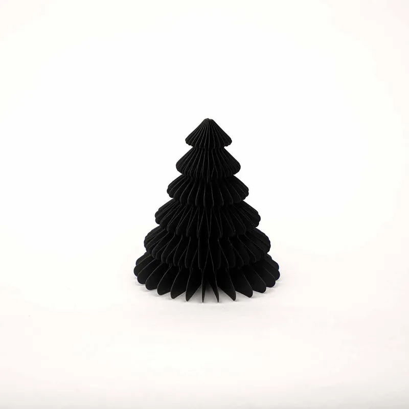 Paper tree - Foldable - Black - 15cm