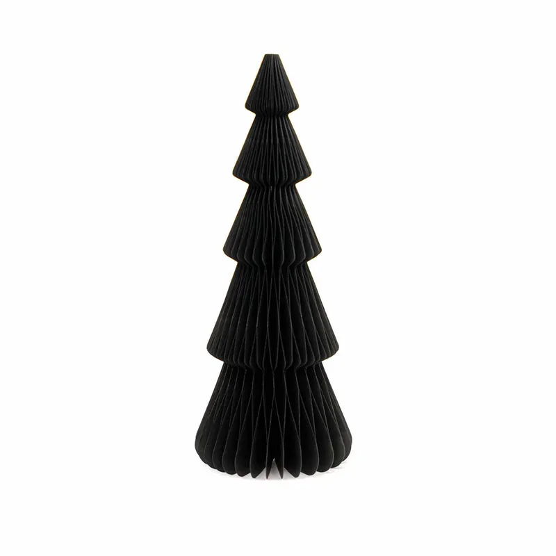 Paper tree - Foldable - Black - 40cm