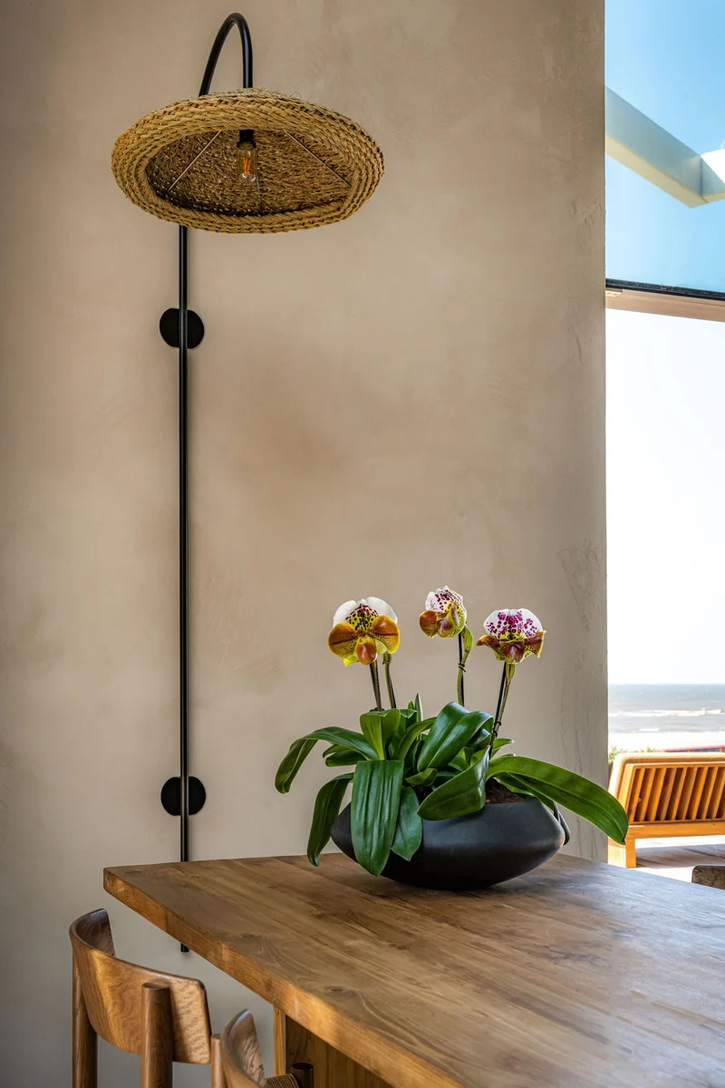 Pflanzschale Tara Schwarz aus robustem Fiberstone