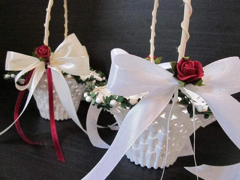 Hochzeitsdeko handgefertigt – Seidenblumen Hochzeitsschmuck
