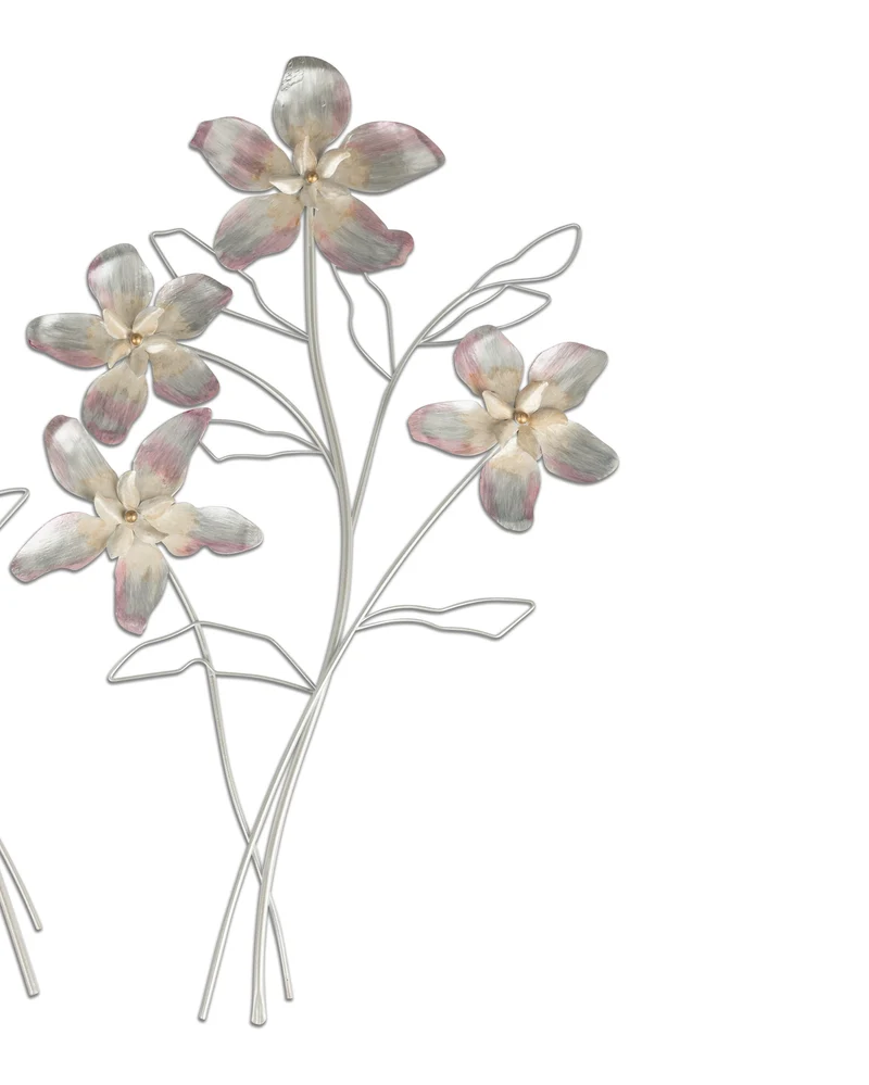 Wand-Deko Blume Pearl
