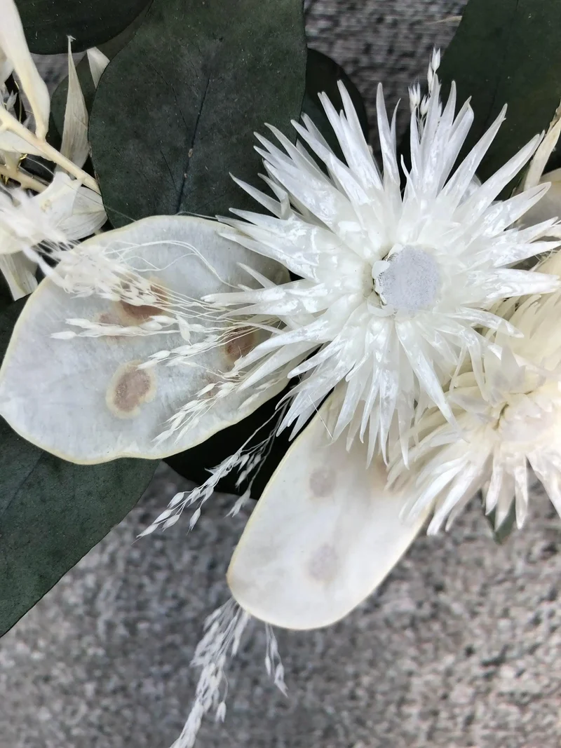 Pampasgras Trockenblumen Wandkranz – natur & stilvoll langlebig