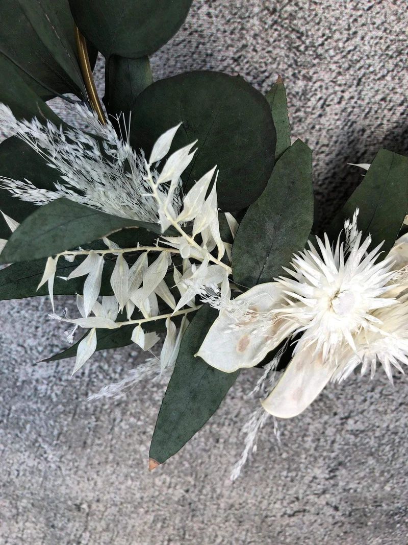 Pampasgras Trockenblumen Wandkranz – natur & stilvoll langlebig