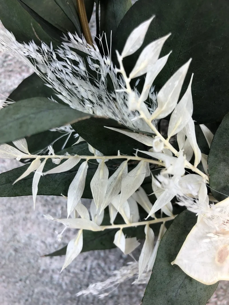 Pampasgras Trockenblumen Wandkranz – natur & stilvoll langlebig