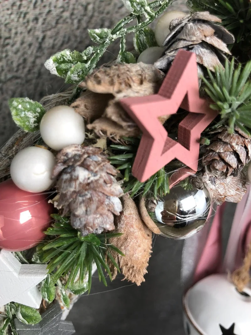 Türkranz Weihnachten – mehrjährig handgefertigt stimmungsvoll