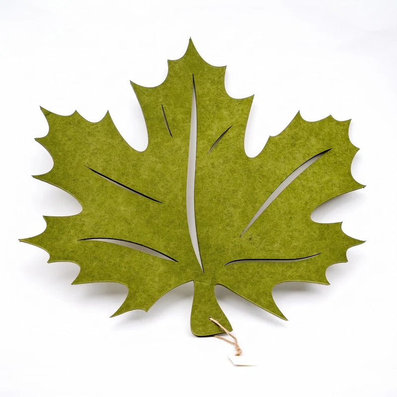 Autumn leaf - Wall-hanger - 47cm - Green