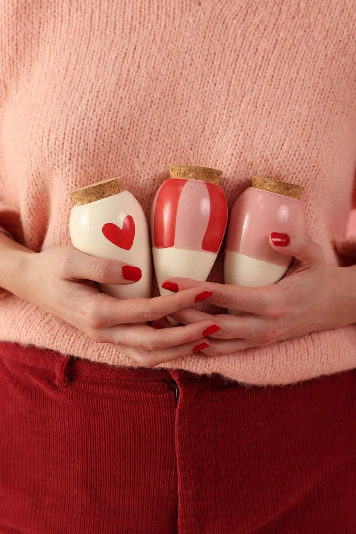 Trio Mini Ollas – Lovers 3er-Set Keramik