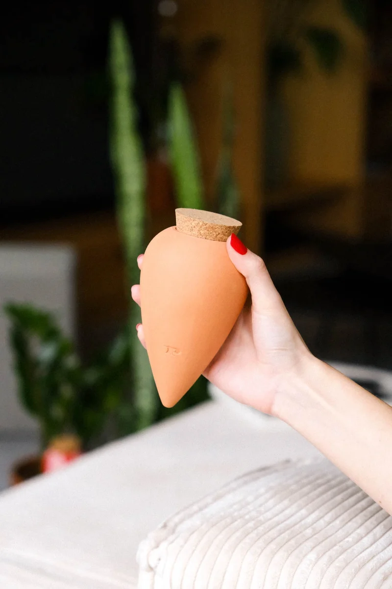 Olla Keramik Terracotta – Natürliche Tröpfchenbewässerung