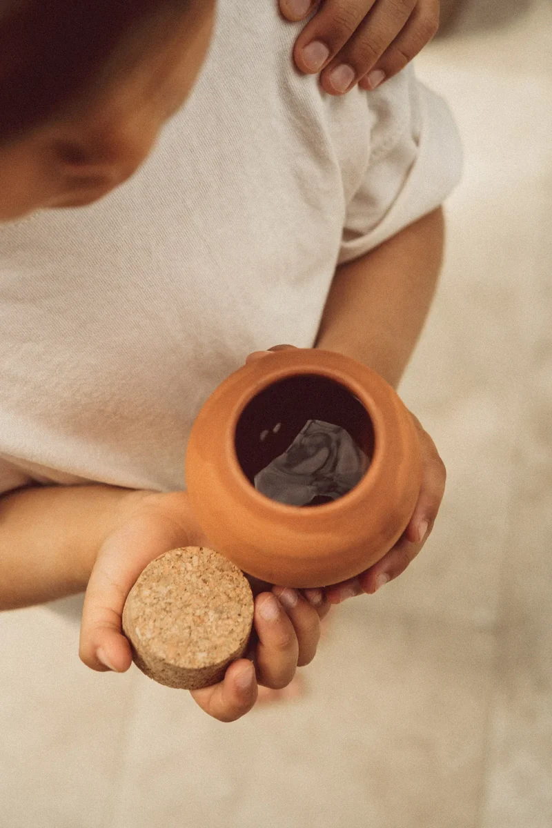 Olla Keramik Terracotta – Natürliche Tröpfchenbewässerung