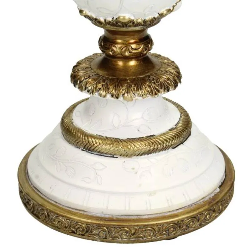 Candle Holder with White Bird - ↑ 40 cm