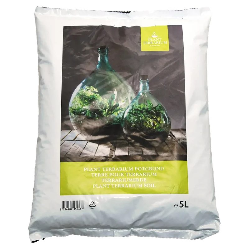 Terrarium potting soil - 5 liters - For terrarium and bottle garden
