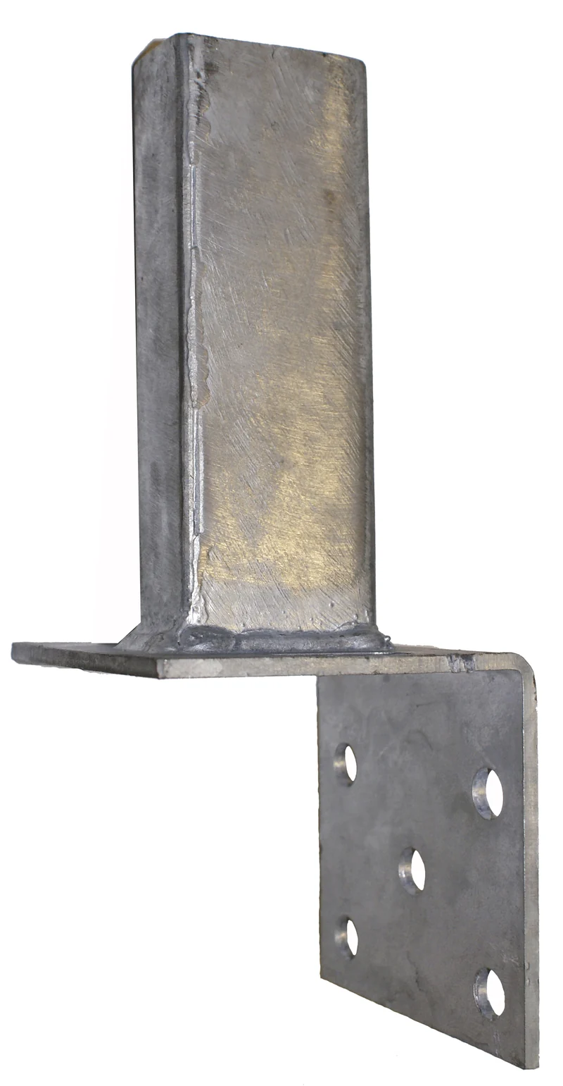 Hadra Montagefuß für L-Steinmontage (Pfosten 60 x 40 mm)