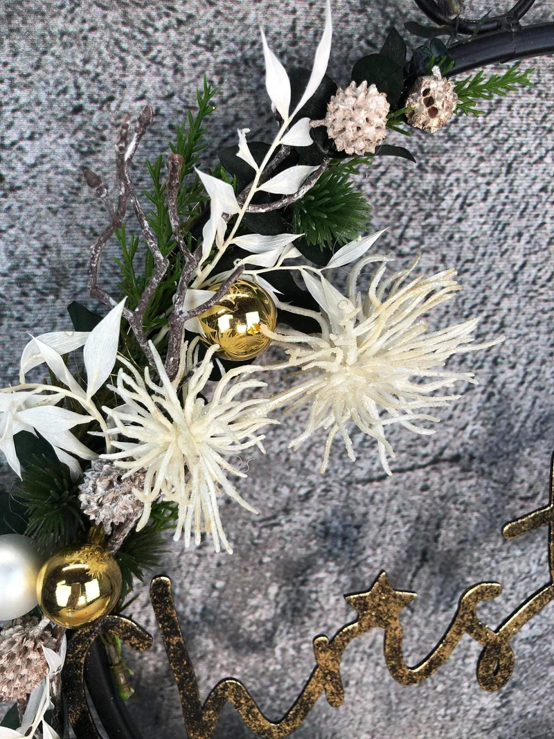 Fensterring Eukalyptus Weihnachten – modern natürlich langlebig