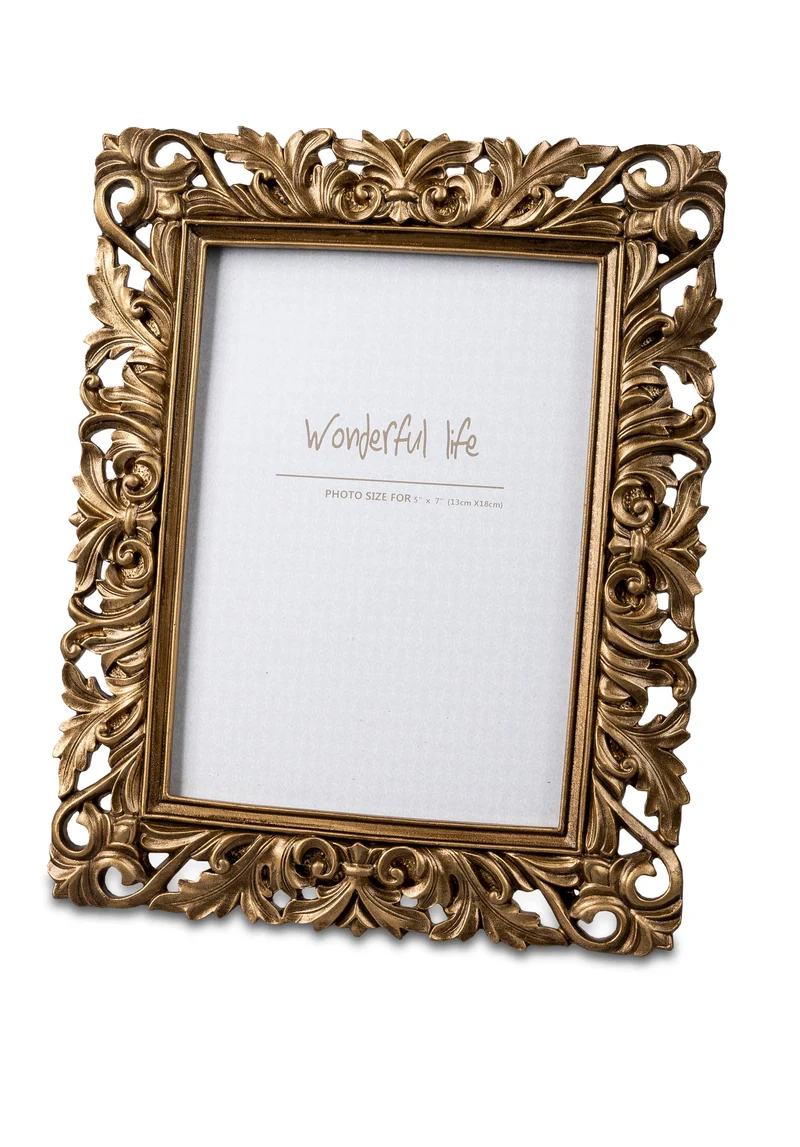 Fotorahmen 13x18cm Antik-Gold