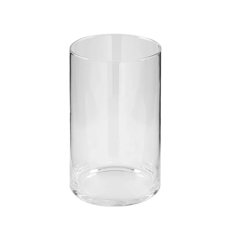 GLASZYLINDER Glaszylinder mit Boden transparent