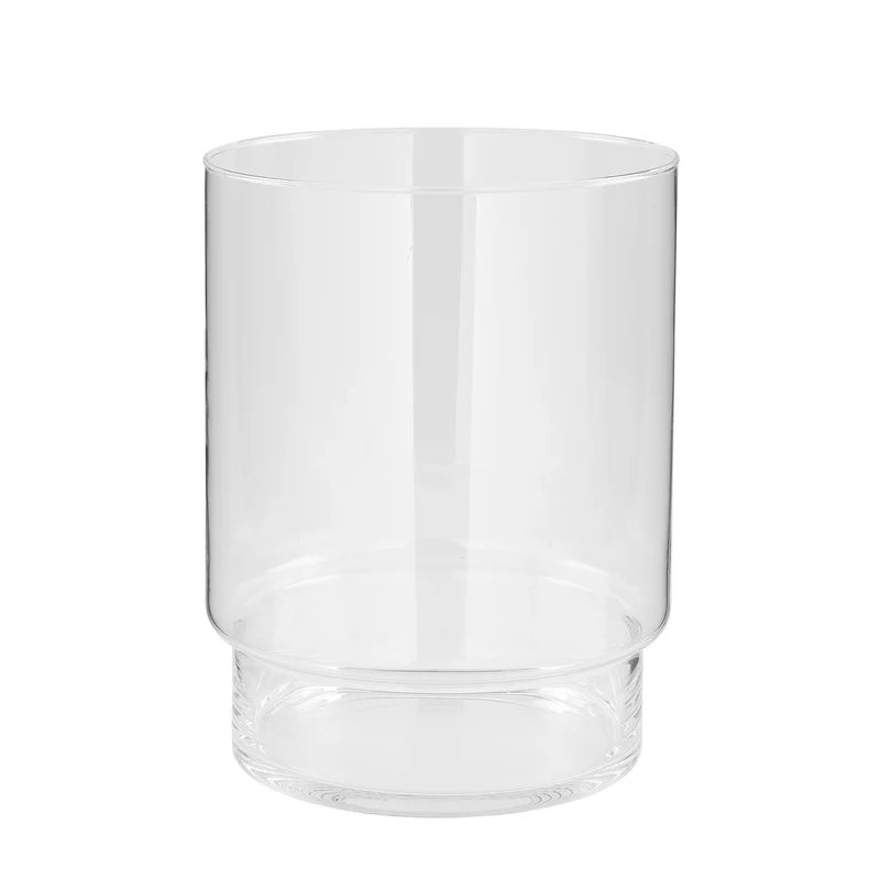 GLASZYLINDER Glaszylinder mit Boden transparent