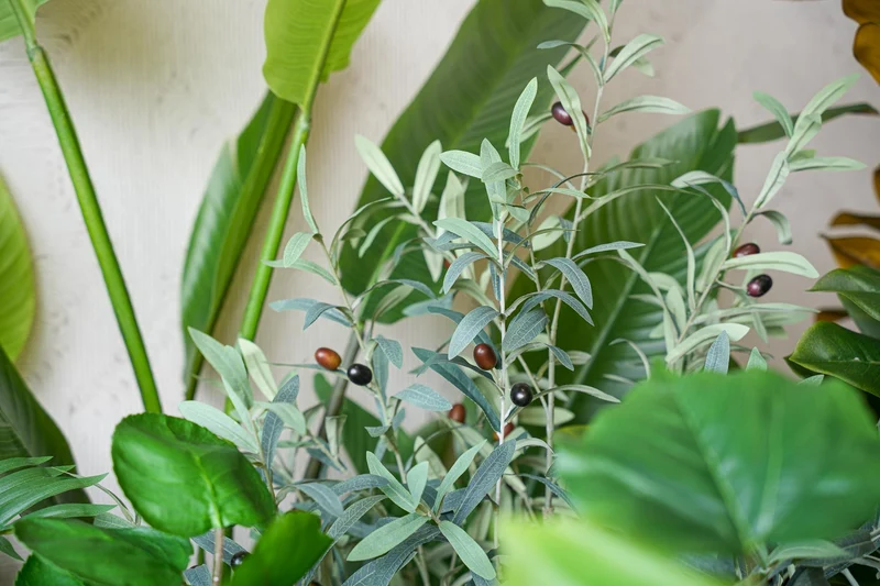 Artificial Olive tree in pot - Artificial plant - 140 cm