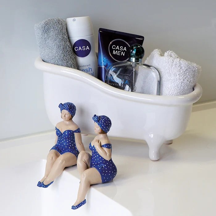 Dekoobjekt „Badewanne“ 24cm