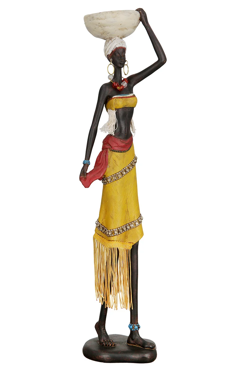 Gilde Figur Afrikanische Frau „Auma“ Größe: H: 46cm