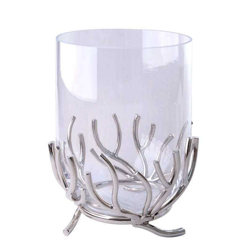 RAMUS Glaszylinder mit Boden transparent