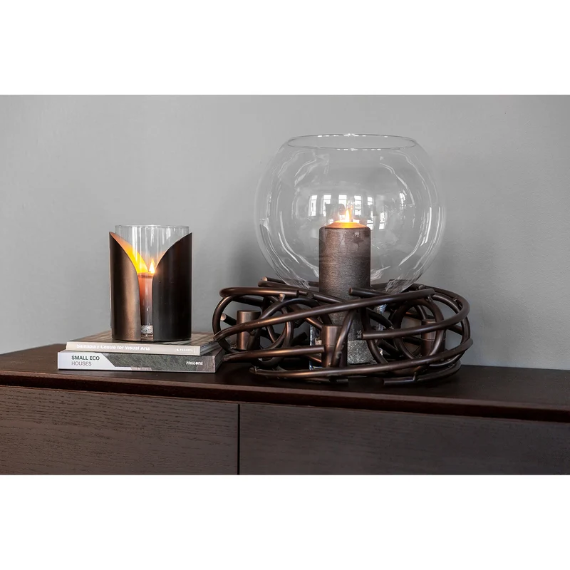 CORONA Windlicht transparent