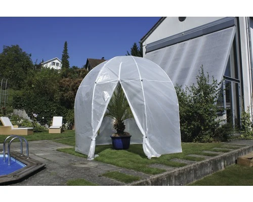 Hochwertiges Gewächshaus Winterschutz für Pflanzen Ø 200cm H: 275cm