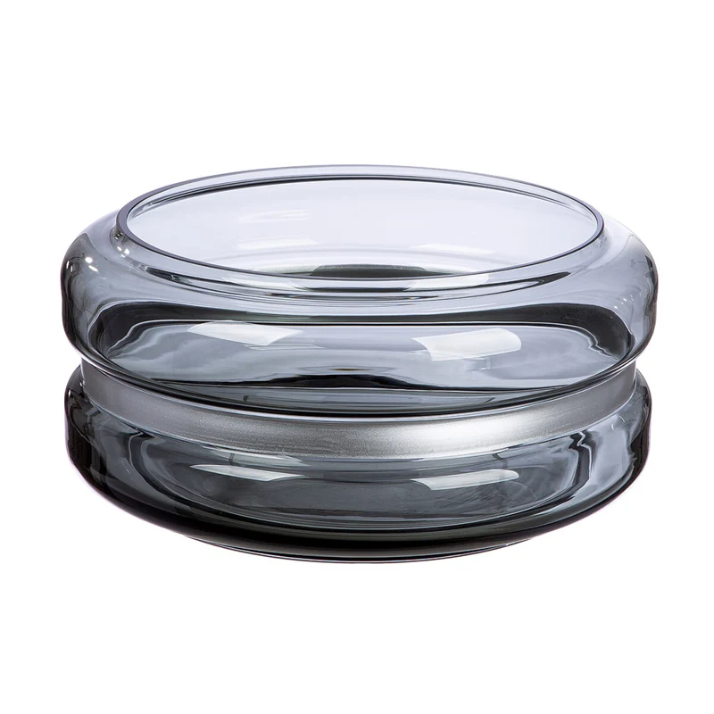 Gilde Glasschale, Vase "Opti" Ø 32,5cm