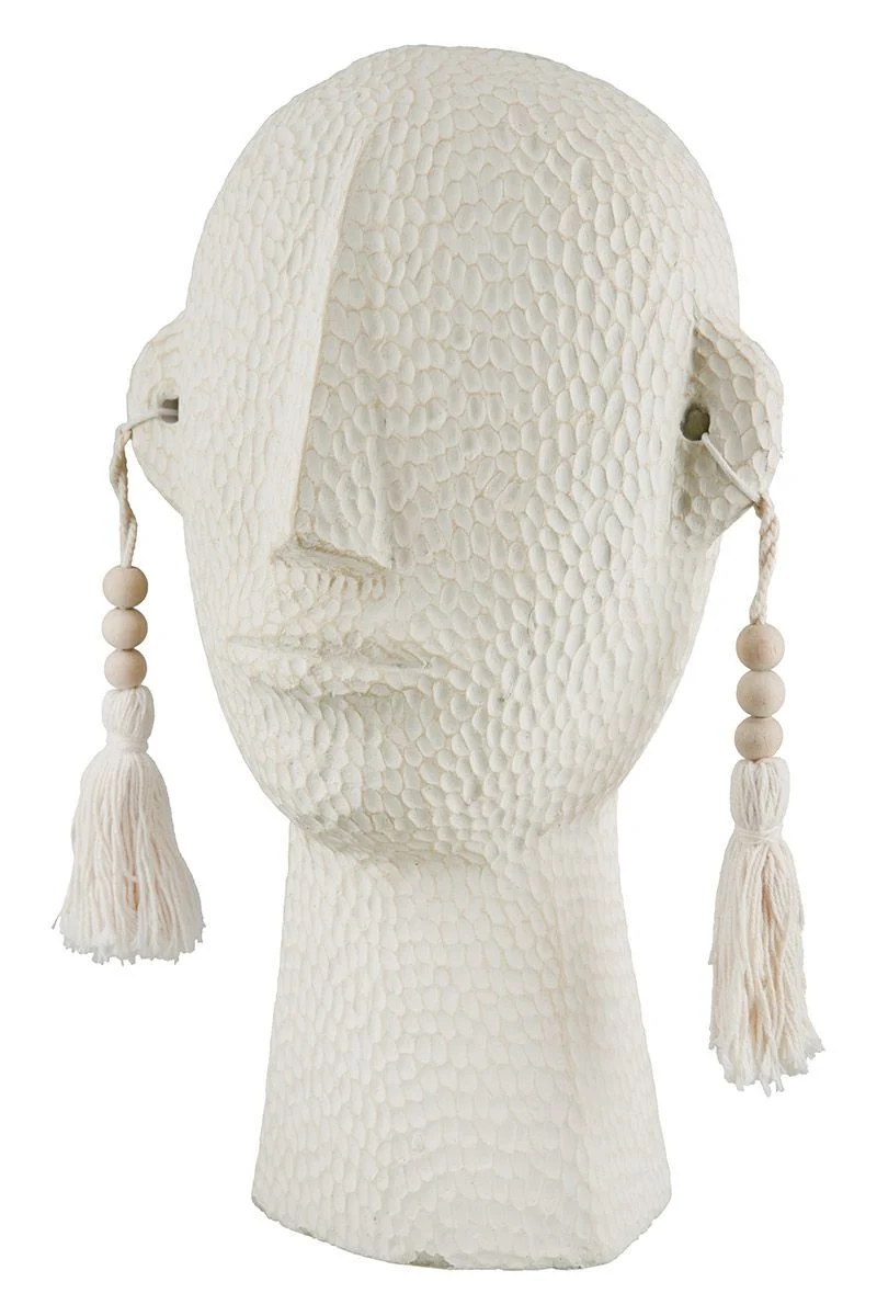 Gilde Zement Figur " Face " H: 29cm