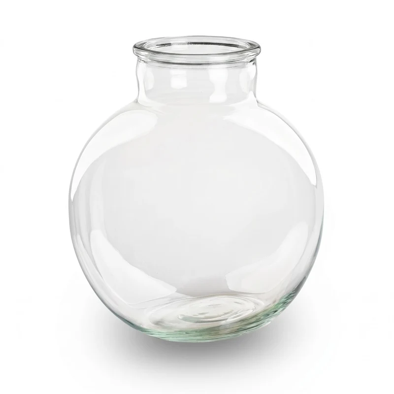 Bottle ‘Bolder Bob’ - Recycled Glass Ø 30 cm ↑ 31 cm