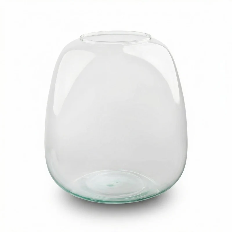 Bottle 'Emma mini' - Recycled Glass Ø 19 cm ↑ 20 cm