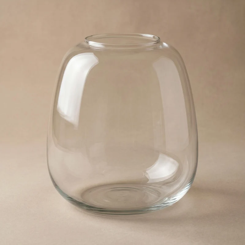 Bottle 'Emma mini' - Recycled Glass Ø 19 cm ↑ 20 cm
