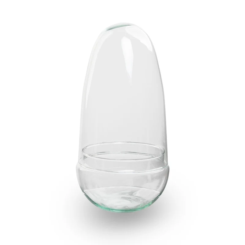 Egg Coffea - Terrarium - Two-part glass dome - Bottle garden DIY kit - Ø 12 cm ↑ 25 cm