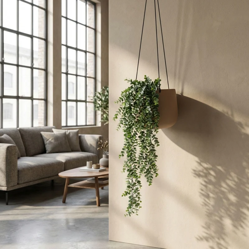 Artificial Eucalyptus - Hanging plant - 75 cm